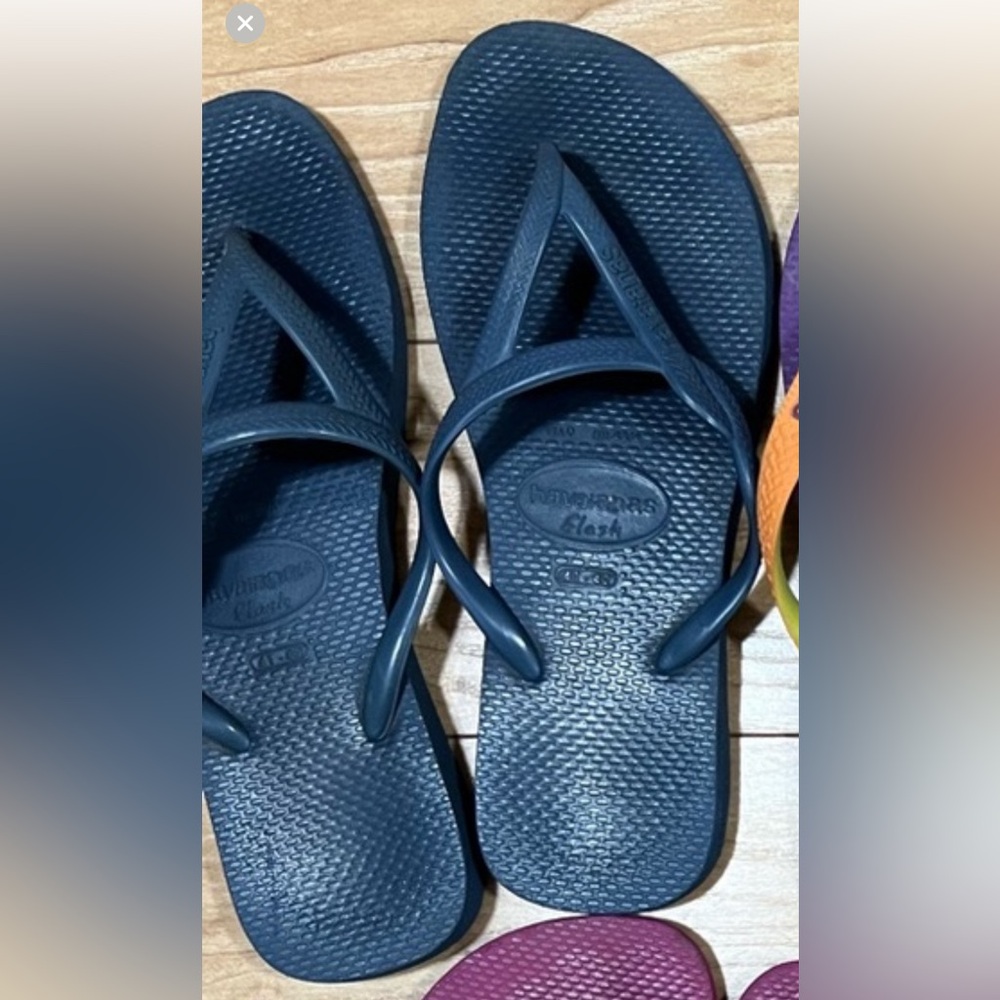 Navy Blue Haviana Sandals 41-42